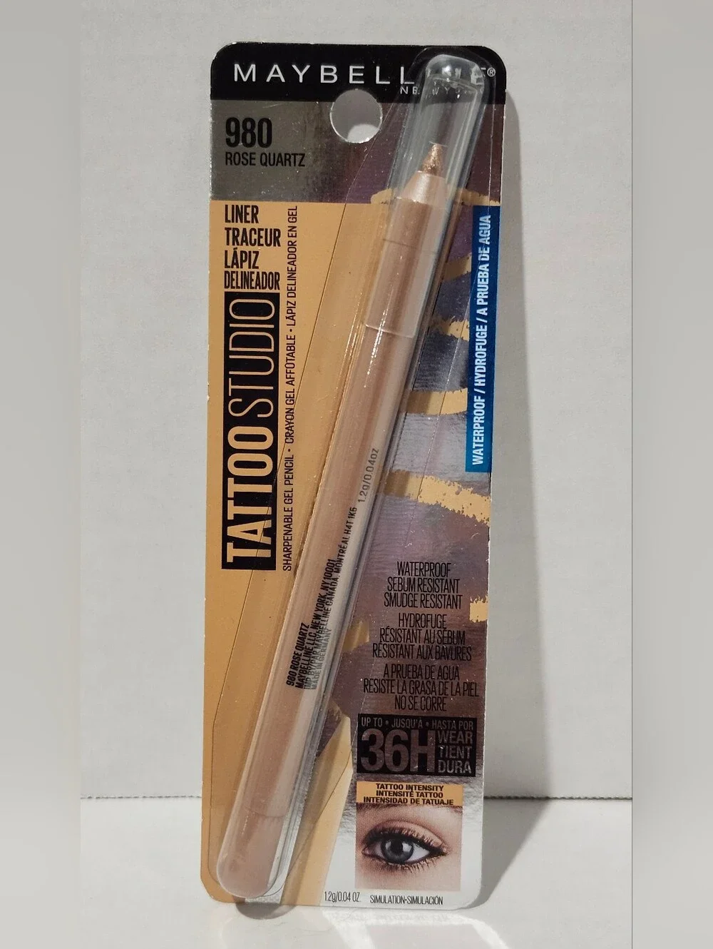Maybelline Tattoo Studio Gel Liner - 980 Rose Quartz